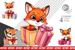 Fox Clipart Gift Product Image 1