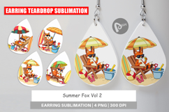 Earring Summer Fox Product Image 1