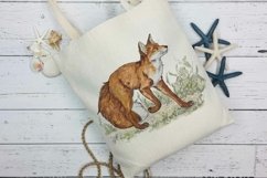 Simple Fox Cross stitch pattern PDF Fox embroidery Product Image 2