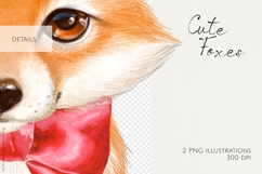 Little Foxes PNG Illustrations Product Image 3