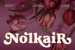 Nolkair - Bold Modern Swashes Retro Serif font Product Image 1