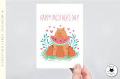 Capybara Printables | Mothers Day Greeting Card Product Image 2
