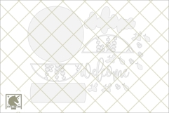 Lavender Welcome Sign SVG, Farmhouse Lavender Laser Cut File Product Image 2