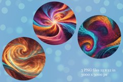 Colorful fractal Wind Spinner Product Image 2