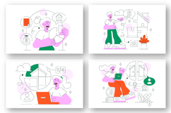 10 Fractional Ownership Concept Illustration Product Image 3