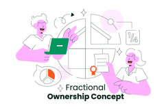 10 Fractional Ownership Concept Illustration Product Image 4