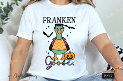 Franken Goose Halloween PNG | Spooky Season Png Product Image 3