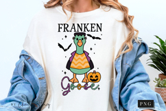Franken Goose Halloween PNG | Spooky Season Png Product Image 5