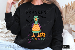 Franken Goose Halloween PNG | Spooky Season Png Product Image 6