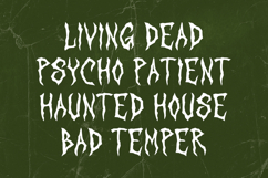 Frakhaz Sharp Metal Horror Display Font Product Image 5
