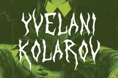 Frakhaz Sharp Metal Horror Display Font Product Image 2