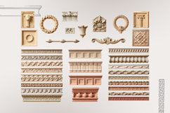 Antique mixed media collage Product Image 10