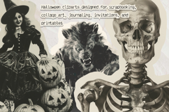 Halloween Scrapbook Collage Stickers Product Image 2