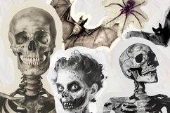 Halloween Scrapbook Collage Stickers Product Image 5