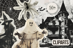 Halloween Scrapbook Collage Stickers Product Image 3
