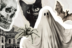 Halloween Scrapbook Collage Stickers Product Image 6