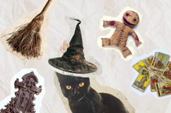 Halloween Scrapbook Collage Stickers Product Image 13