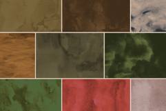 Woodland autumn - watercolor backgrounds pack Product Image 2