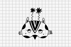 Christmas Mask Hand Drawn Set Product Image 8