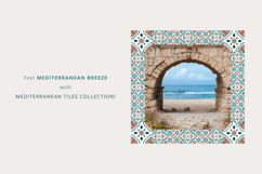 Mediterranean tiles vector patterns Product Image 3