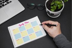 Planner Pop-art and Baby pink A4 Size Notebook Product Image 7