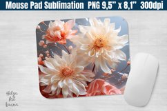 Mouse Pad Sublimation | 3D flowers Product Image 1