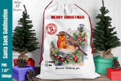 Christmas Santa Sack Sublimation Product Image 1