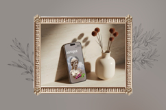 Antique mixed media collage Product Image 5