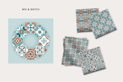 Mediterranean tiles vector patterns Product Image 6