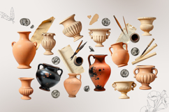 Antique mixed media collage Product Image 9