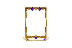 Frame and border luxury gold with diamond game asset decorat Product Image 1