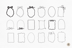 Fancy Frames SVG Bundle, Whimsy Border PNG Clipart Files Product Image 3