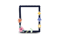 Frame collage photo with sticker decorative design Product Image 1