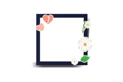 Frame collage photo with sticker decorative graphic Product Image 1