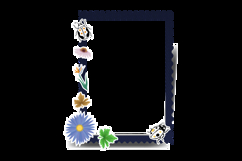 Frame collage photo with sticker decorative isolated Product Image 2