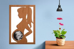 Frame for ultrasound baby photo, Pregnant Women Photo Frame Product Image 1