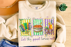 Let The Good Times Roll PNG, Mardi Gras PNG Sublimation Product Image 4