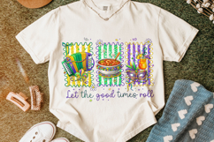 Let The Good Times Roll PNG, Mardi Gras PNG Sublimation Product Image 5