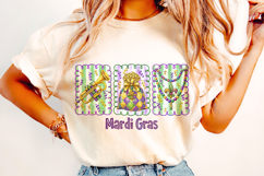 Mardi Gras PNG Sublimation, Fleur De Lis PNG, King Cake PNG Product Image 1