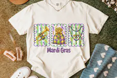 Mardi Gras PNG Sublimation, Fleur De Lis PNG, King Cake PNG Product Image 5