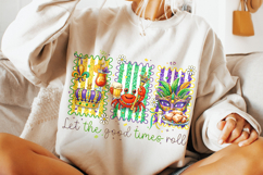 Mardi Gras PNG Sublimation, Fleur De Lis PNG, King Cake PNG Product Image 3