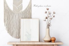 Frame mockup in interior, Interior mockup, Boho frame mockup Product Image 2