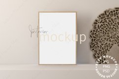 Frame mockup interior, wood frame mockup Product Image 1