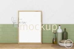 Mock up, Frame mockup in interior, Kitchen Mockup Product Image 1