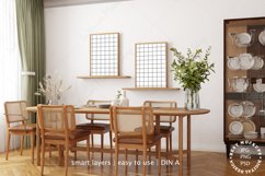 Mock Up Frame in Living Room Boho Style Product Image 2