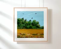 Landscape clipart. Summer Sublimation design PNG Product Image 4