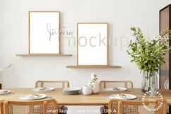Frame Mockup Living Room PSD PNG JPG Product Image 1