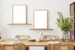 Frame Mockup Living Room PSD PNG JPG Product Image 2