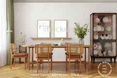 Frame Mockup Living Room PSD JPG PNG Product Image 1