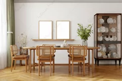 Frame Mockup Living Room PSD JPG PNG Product Image 2